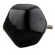 Solid Black Octagon Ceramic Knobs Online